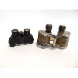 SECOND WORLD WAR - A PAIR OF GERMAN ARMY CAG DIENSTGLAS 6 X 30 FIELD BINOCULARS numbered '101873 -