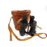 SECOND WORLD WAR - A PAIR OF BRITISH ROSS BINO PRISM NO.5 MK II X 7 BINOCULARS dated 1940 of