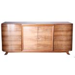 SECOND WORLD WAR - REICHSMARSCHALL HERMANN GOERING - AN HISTORIC LIGHT OAK SIDEBOARD REMOVED FROM