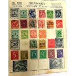 STAMPS - A WORLD COLLECTION including Great Britain and Commonwealth mint and used, (box).