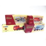 FOUR CORGI DIECAST COMMERCIAL VEHICLES comprising a No.24601, Leyland Octopus Platform Lorry '