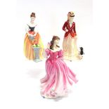 THREE BOXED ROYAL DOULTON FIGURES: HN3975 'Lauren', HN3384 'Sarah', HN3286 'Alexandra'