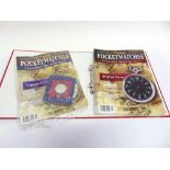 A LARGE COLLECTION OF 'CLASSIC' POCKET WATCHES magazines in folders with the pocket watches,