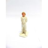 A VICTORIAN ROYAL WORCESTER FIGURE MODEL 835 by James Hadley, modelled as 'Sykes' or 'The Irishman',