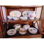 A COLLECTION OF ASSORTED ROYAL WORCESTER 'EVESHAM' PATTERN ITEMS including 8 dinner plates, 5