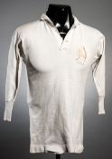 Sammy Morfitt's north v south international trial shirt dated 1893,