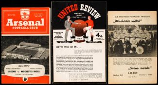 Red Star Belgrade v Manchester United programme 5th February 1958,