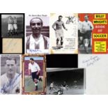 A framed Stanley Matthews & Stan Mortensen double-signed autograph book page dated 1949,
