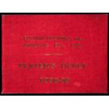A Fulham FC player's ticket season 1938-39,