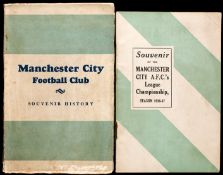 Johnson (Fred) Manchester City Football Club Souvenir History,