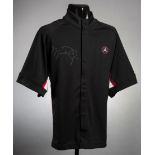 A signed Michael Jordan branded basketball jersey,