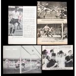 Tottenham Hotspur signed magazine pictures from seasons 1960-61 & 1961-62,
