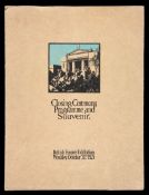 British Empire Exhibition at Wembley: a Closing Ceremony programme and souvenir 31st October 1925,