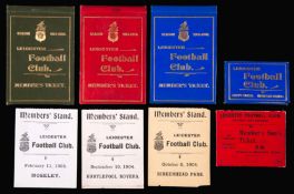 Leicester Rugby Football Club member's tickets, for 1903-04,