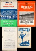 A collection of programmes dating between 1946 and 1972,