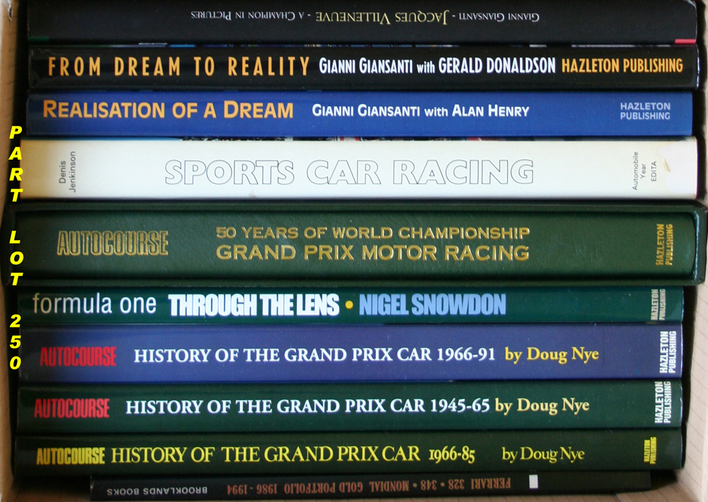 Hazelton Formula 1 book titles from 1987, Grand Prix Drivers published 1987, Grand Prix Images 1988, - Image 2 of 3