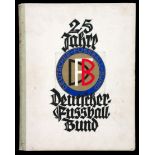 German Football Association 25th anniversary book 25 JAHRE DEUTSCHER FUSSBALLBUND,