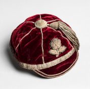 Sammy Morfitt red England international Rugby Union cap 1894,