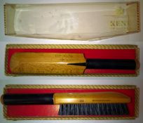 Kent of London novelty cricket bat clothes brush,