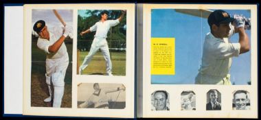 An international cricketers autograph collection compiled circa 1963-1966,