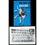Ray Wilson signed first editon autobiography "My Life In Soccer" signed inside in black marker pen,