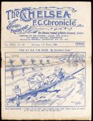 12 Chelsea home programmes, a 1933-34 v Sheffield Wednesday,