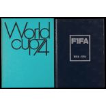 A collection of football books and ephemera including FIFA publications, The Final Day,