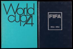 A collection of football books and ephemera including FIFA publications, The Final Day,