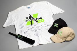 Stanford Twenty20 for $20 million cricket memorabilia,