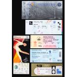 A collection of 48 Winter Olympic Games tickets,