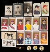 83 Horse racing cigarette cards, including 11 early and rare cards by Kinney Bros.