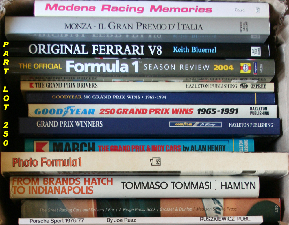 Hazelton Formula 1 book titles from 1987, Grand Prix Drivers published 1987, Grand Prix Images 1988, - Image 3 of 3