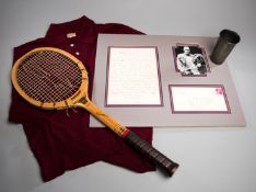 A group of Bill Tilden memorabilia,