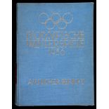 Garmisch Partenkirchen 1936 Winter Olympic Games Official Report, IV Olympische Winterspiele 1936,