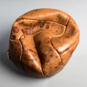 A leather football signed by both Arsenal and Tottenham Hotspur and relating to a match in season