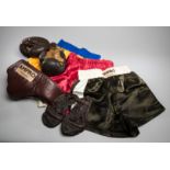 A collection of boxing memorabilia from the collection of the late Geoff Born,