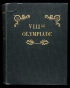 1924 Olympic Games official report covering the Summer Games at Paris and the first Winter Olympic