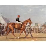 After Sir Alfred Munnings (1878-1959) HUMOURIST AND DONOGHUE (GOING OUT TO THE DERBY 1921) colour