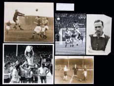 22 Arsenal Football Club press photographs, various sizes, mostly 8 by 10in,