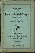 McCartney (John) Story of the Scottish Football League 1890-1930, Early Struggles,