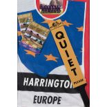 Padraig Harrington 2001 [cancelled] Ryder Cup caddie's tabard.