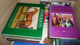 Library of racing books, including Best Horses of ...