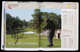Multi-signed European Tour Golf Yearbook 2007, contains 183 signatures, Clarke Lehmann, Olazabal,