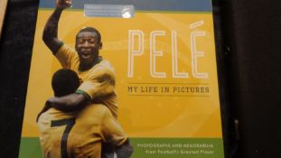 Signed copy of Pele's "My Life in Pictures",
