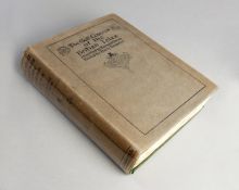 Very scarce copy of Bernard Darwin's The Golf Courses of the British Isles with the original paper