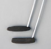 A Ping Cushin putter, stamped SLAZENGER and JACK NICKLAUS, Phoenix address,