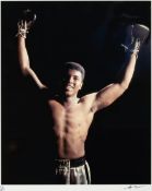 A Neil Leifer limited edition colour photograph of Muhammad Ali,