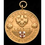 Lee Clark Newcastle United Football League Division One Championship medal season 1992-93, 9ct.