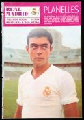 A collection of 14 Real Madrid monthly magazines 1970/71, plus Review and Annual Accounts 2008/09,