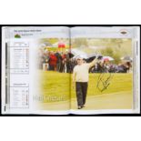 Multi-signed European Tour Golf Yearbook 2006, contains 177 signatures, Rocca, Casey, Poulter,